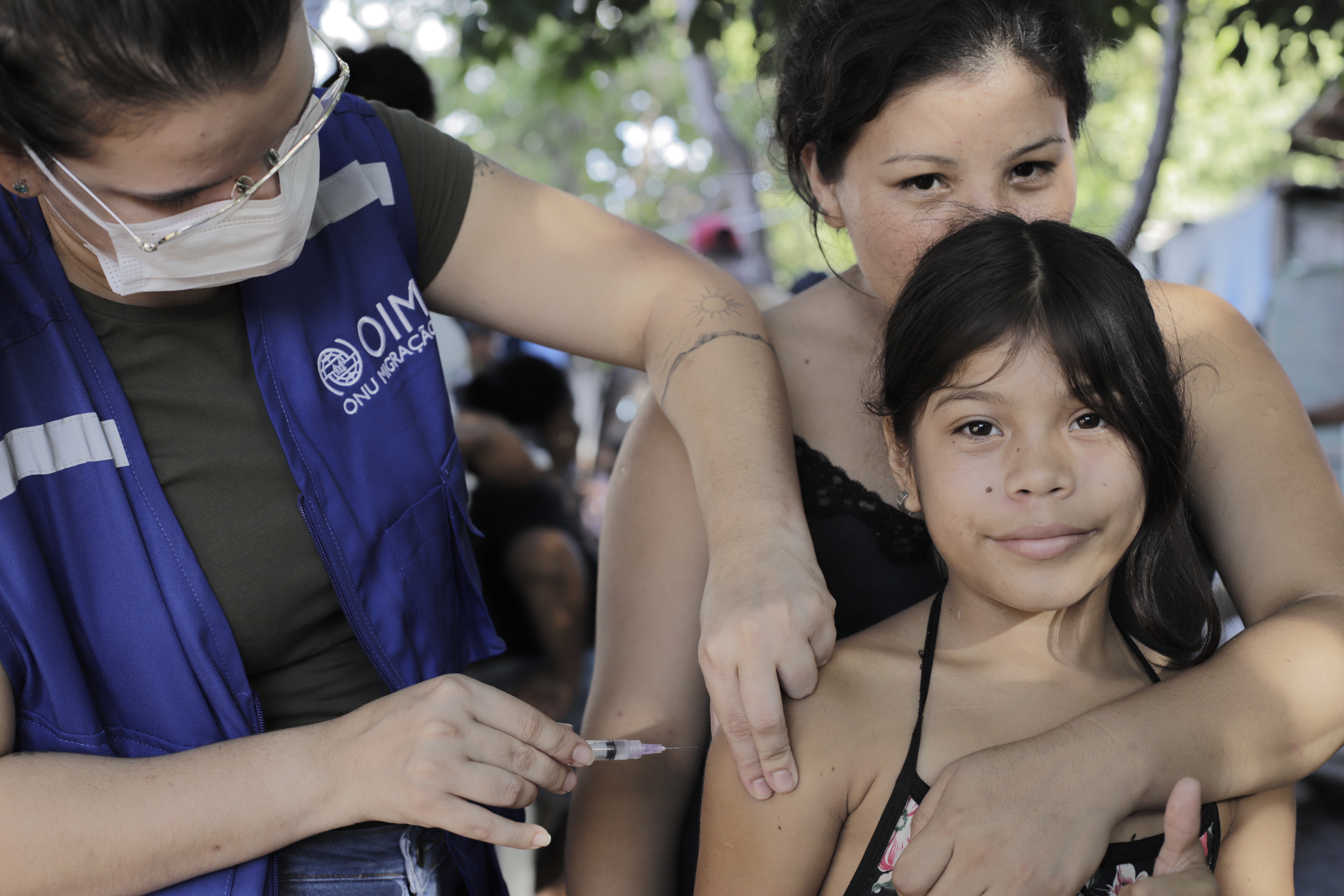vacinas a venezolanos en brasil oim